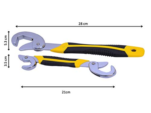 Jon Bhandari Tools JON BHANDARI Adjustable Quick Spanner 2pc 932mm  - Image 3