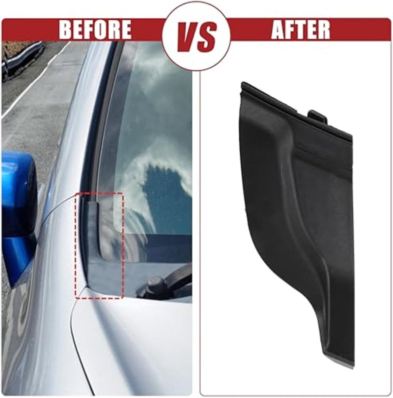 Wivplex Windshield Wiper Cowl Extension Trim for Toyota Prius - Image 2