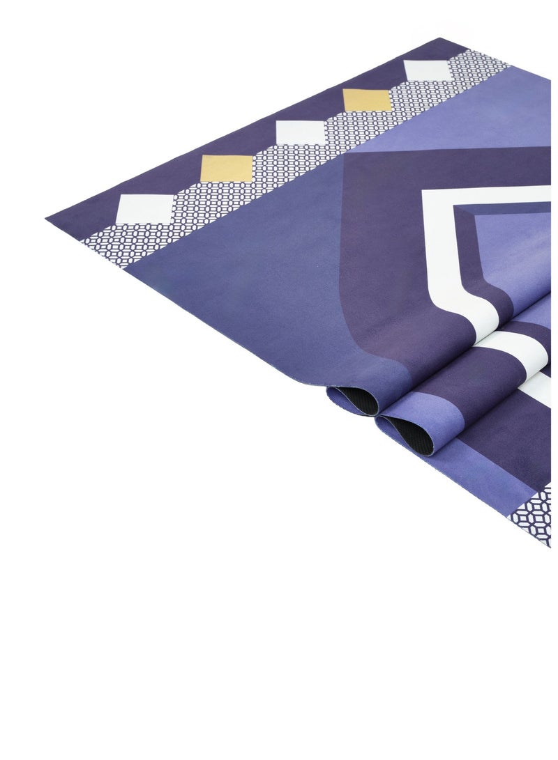 Sabr 'Jakarta' Compact Prayer Mat With Travel Pouch - Image 3