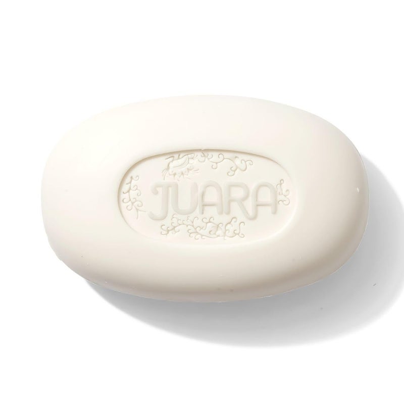Juara Candlenut Bar Soap Lather on Hands Body Safely Cleanses Gently Softens Deeply Moisturizes Pure Ingredients Cruelty Free Paraben Sulfate Free 42 oz 1 Single Bar