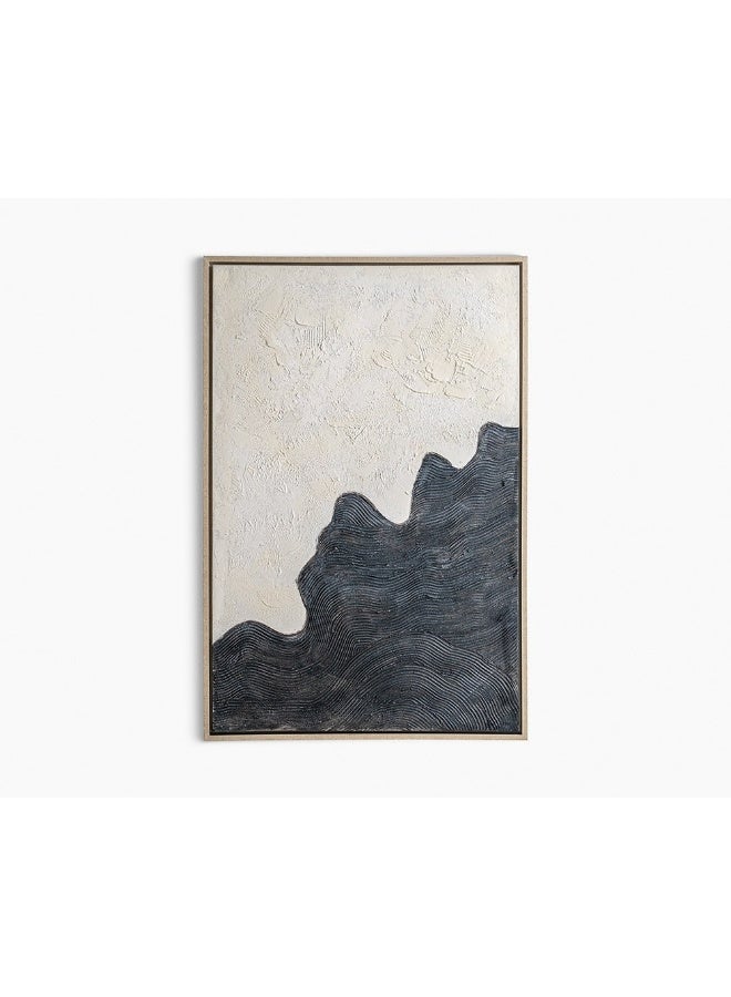 2XL Home Gustav 1C Painting 100X150 Blk/Wht  - Image 1
