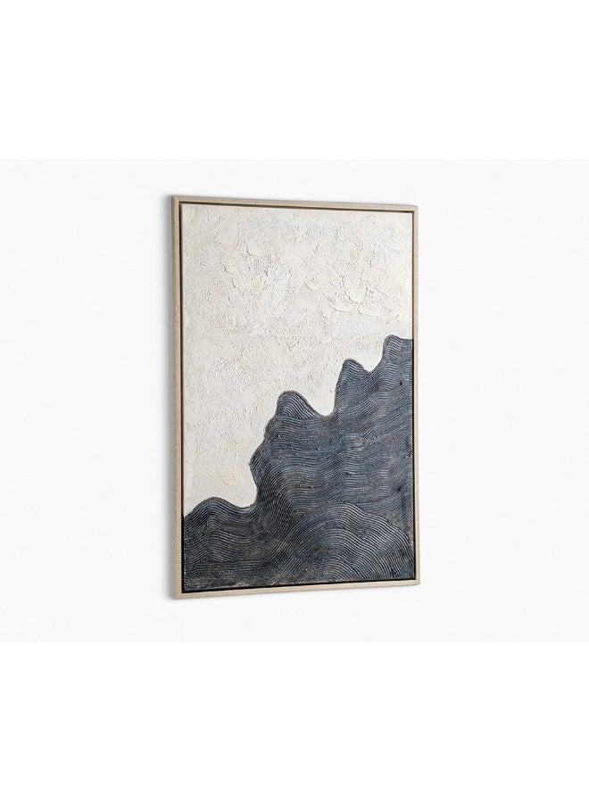 2XL Home Gustav 1C Painting 100X150 Blk/Wht  - Image 4