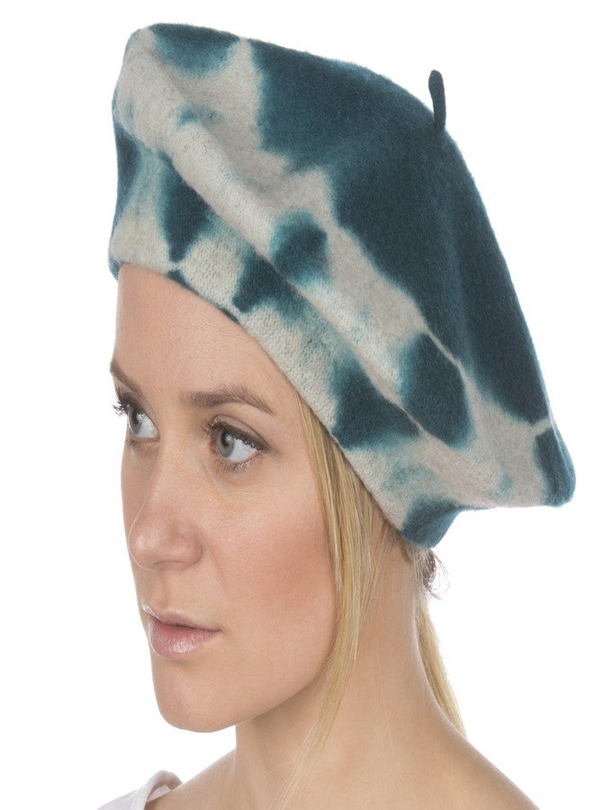Sakkas 774WSS Willow Wool Slouch Beret - Teal - One Size - Image 1