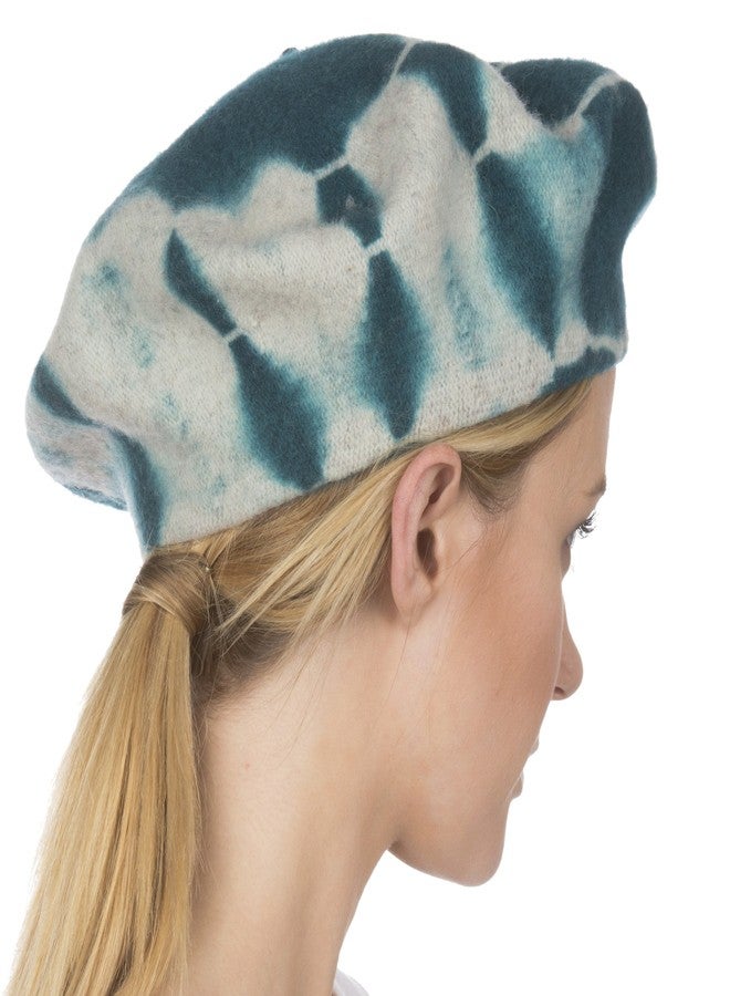 Sakkas 774WSS Willow Wool Slouch Beret - Teal - One Size - Image 2
