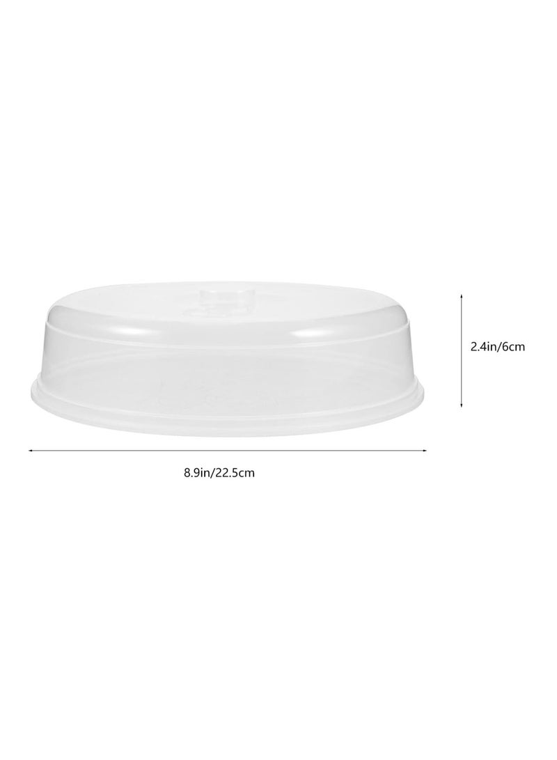 Microwave Plate Cover with Vent Holes - Microwave Safe, Anti-Spatter, Non-Toxic Plastic Dish Lid  - Image 3