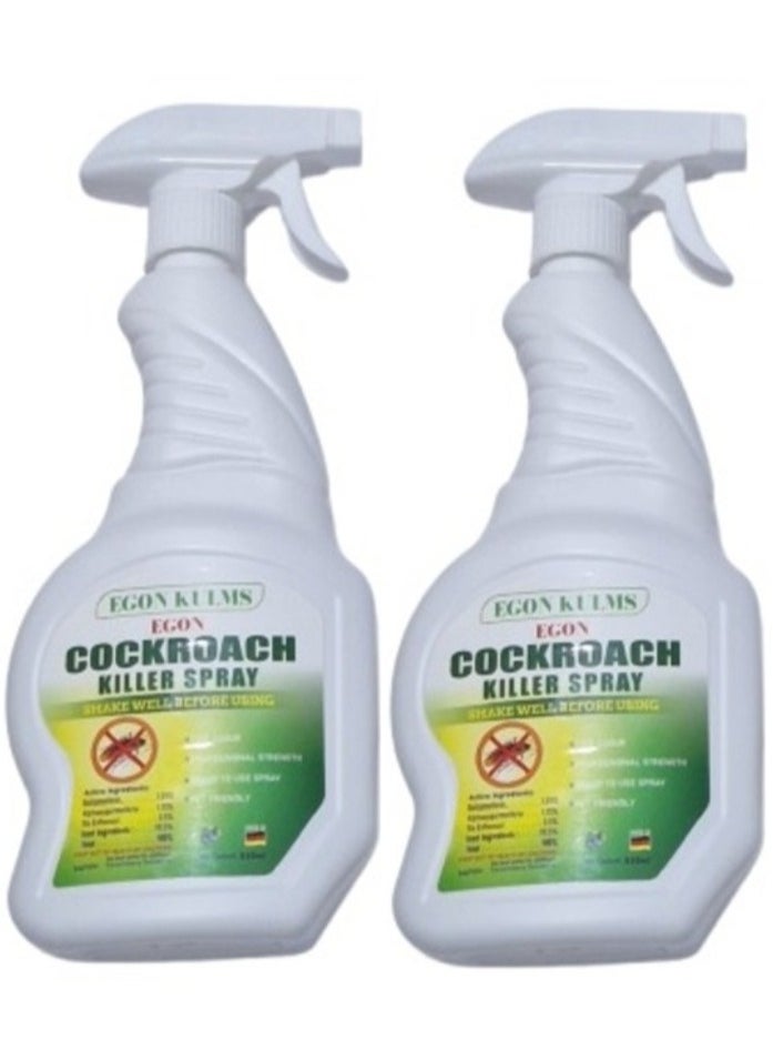 Generic Cockroach Killer Spray 2x500ml 
