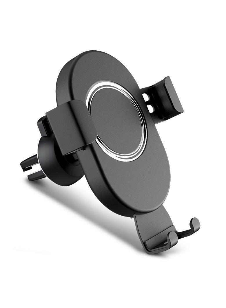 شاحن سيارة لاسلكي سريع 10 واط - تصميم مدمج، مقاوم للحرارة، آمن لجميع الهواتف - Image 1