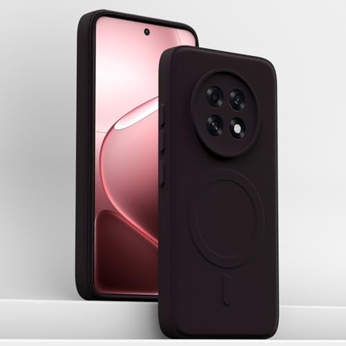 Pikkme Back Cover for Oppo F31 Pro Plus 5G Soft Matte Silicone Mag-Safe Design (Mag-Safe Not Support) Camera Protection | Slim Fit Bumper Cover (Purple) - Image 2