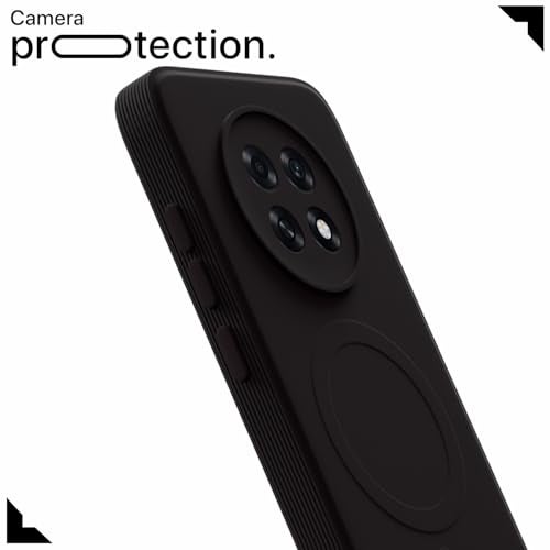 Pikkme Back Cover for Oppo F31 Pro Plus 5G Soft Matte Silicone Mag-Safe Design (Mag-Safe Not Support) Camera Protection | Slim Fit Bumper Cover (Purple) - Image 5