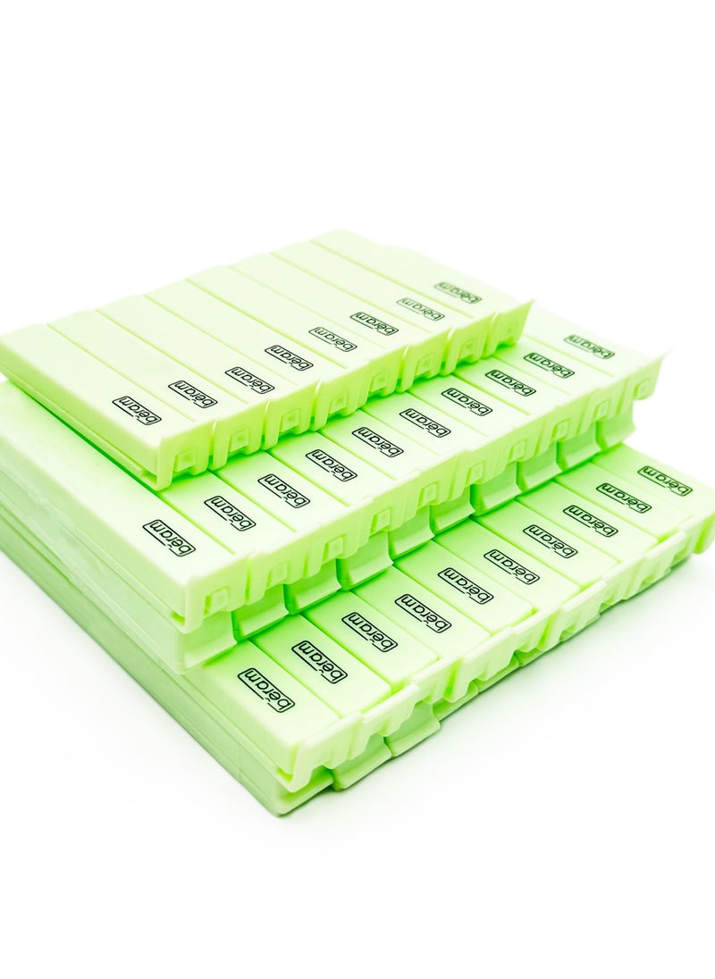 Beram - Sealing Clips for Snack Bags, Vacuum Sealers for Packages, Storage for Home and Kitchen, Air Tight Sealing Chip Clips, Aesthetic Kitchen Accessory, Pack of 48, 28 and 18 - Image 1