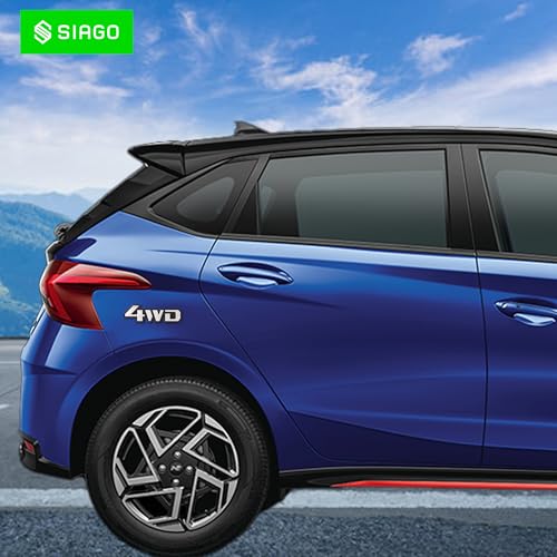 SIAGO SIA259 Premium 4WD Metal Car Sticker - Durable & Stylish Auto Emblem for Vehicles - Customizable Designs - Easy Installation - Weather-Resistant & Long-Lasting - Image 4