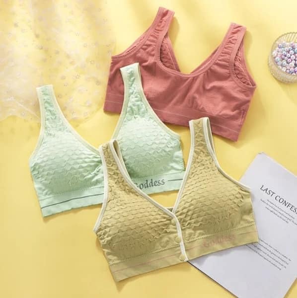 Neellohit Women's New Moms Padded Front Open Feeding Maternity Baby Nursing Full Coverage Nursing Maternity Bra (in, Alpha, 2XL, Pink) - Image 4