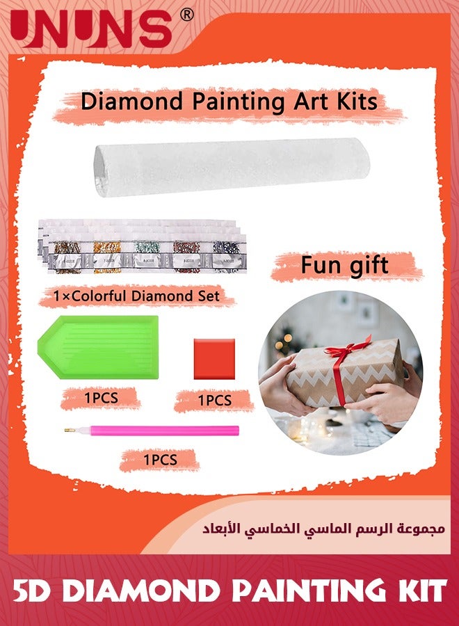 UNUNS 5D Diamond Art Kit for Kids,Arts and Crafts for Kids Ages 6-8-10-12，Easy to DIY Butterfly Creative Diamond Art Kit With FrameFor Home Wall Decor,15×15cm  - Image 5