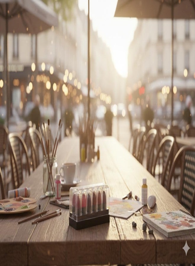 بينر مجموعة أحمر شفاه بينر مات ميني، مجموعة من 12 قطعة، أحمر شفاه بحجم مناسب للسفر على شكل قلم تلوين، بلمسة نهائية غير لامعة - Image 3