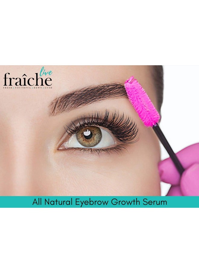 Live Fraiche - Castor Oil Organic (2Oz) + Free Mascara Starter Kit. Usda Certified 100% Pure Cold Pressed Hexane Free Grow Eyelashes And Eyebrows. Condition Hair. Lash Growth Serum. Brow Treatment - Image 1