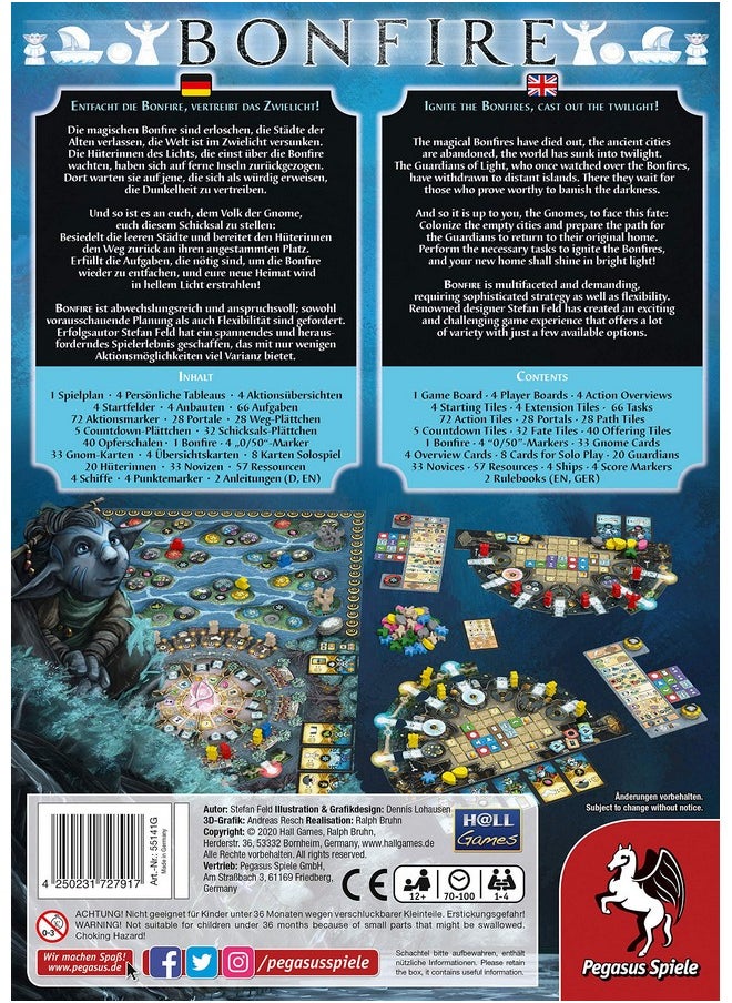 Pegasus Spiele D Game By Pegasus Spiele 1-4 Players - Board Games For Family - 70-100 Minutes Of Gameplay - Games For Family Game Night - Kids And Adults Ages 12+ - English Version  - Image 4