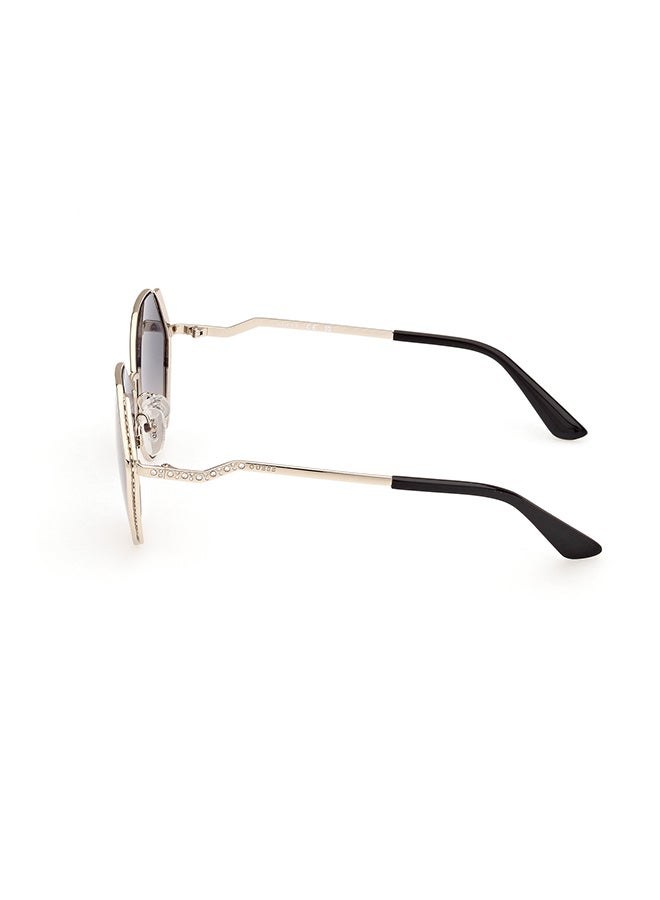 GUESS Women's UV Protection Hexagon Sunglasses - GU7842-S33W58 - Lens Size: 58 Mm - Image 2