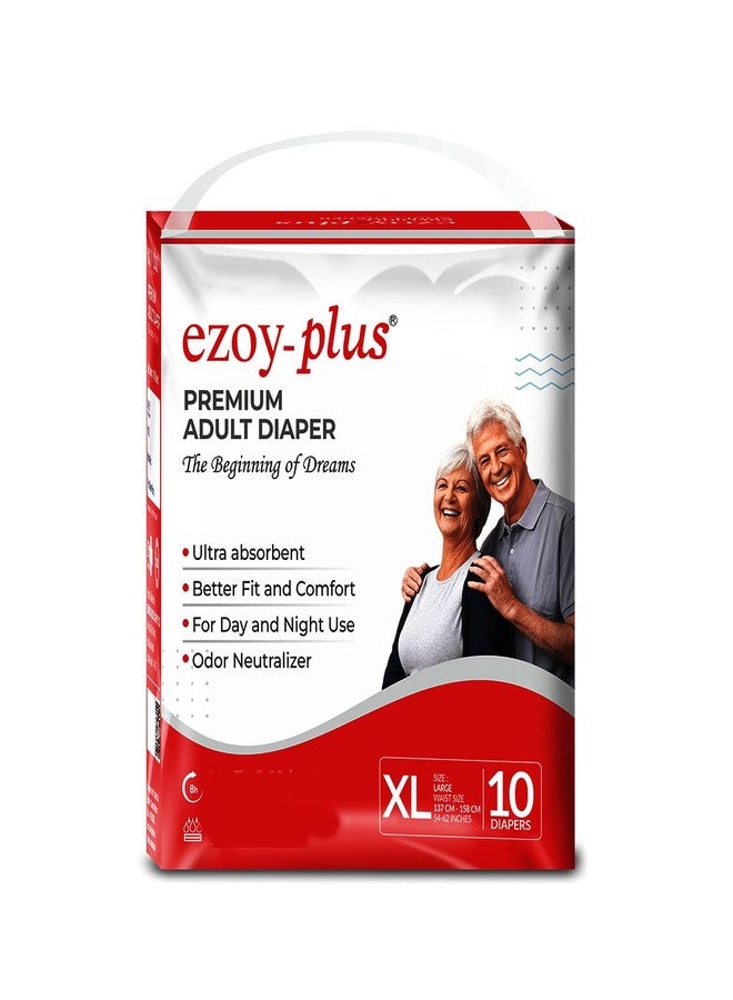 Ezoyplus Adult Diaper Tape Style, X-Large (52"-68"), Pack of 2, 20 Counts - XL - Image 2