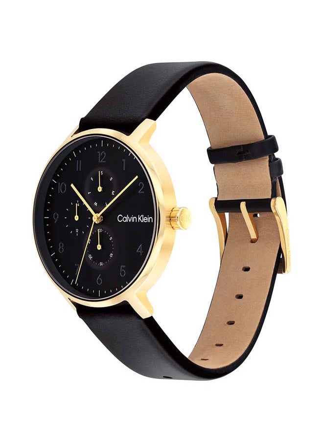 CALVIN KLEIN Unisex Analog Round Shape Leather Wrist Watch 25200404 - 40 Mm  - Image 4