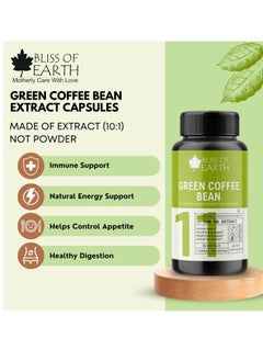 BLISS OF EARTH Green Coffee Bean Extract Supplement Capsules & Himalayan Shilajit Extract Capsules Greath For Health and Wellness  - Image 3