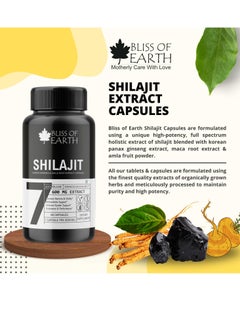 BLISS OF EARTH Green Coffee Bean Extract Supplement Capsules & Himalayan Shilajit Extract Capsules Greath For Health and Wellness  - Image 4