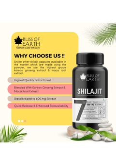 BLISS OF EARTH Green Coffee Bean Extract Supplement Capsules & Himalayan Shilajit Extract Capsules Greath For Health and Wellness  - Image 5