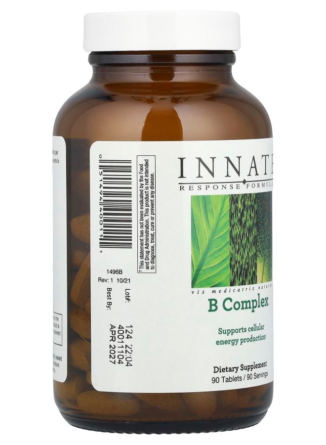 Innate Response Formulas B Complex 90 Tablets - Image 2