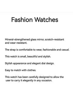 Generic New Fashion Trend Diamond Full Diamond Roman Pattern Ladies Watch Bracelet Silver  - Image 2