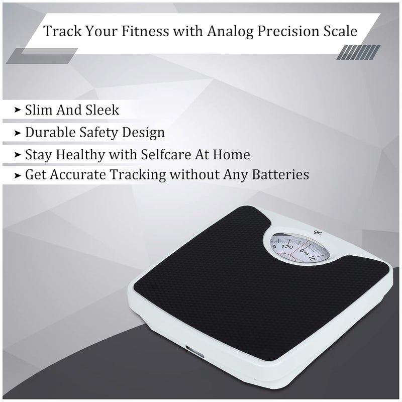 GVC Metal Body Analog Weighing Scale - Fitness Weight Machine - Image 5
