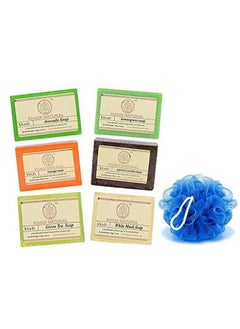 Khadi Natural Assorted Natural Soap Gift Set 125 G (Pack Of 6)  - Image 2