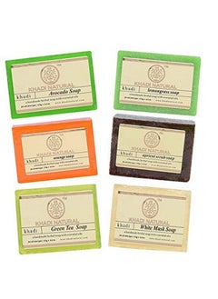 Khadi Natural Assorted Natural Soap Gift Set 125 G (Pack Of 6)  - Image 3