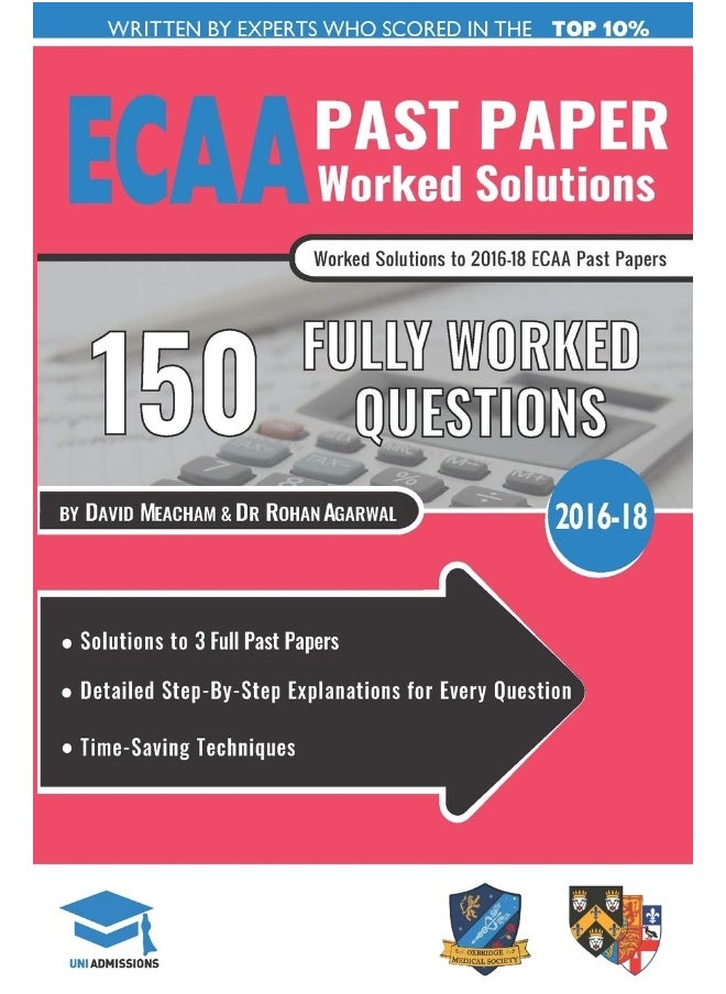 null - ECAA Past Paper Worked Solutions: Detailed Step-By-Step Explanations for over 200 Questions, Includes all Past Papers, Economics Admissions Assessment, UniAdmissions - Image 1