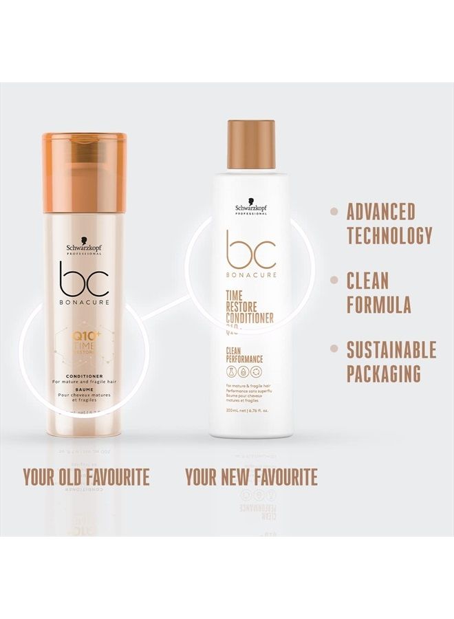 Schwarzkopf BC BONACURE Q10+ Time Restore Conditioner, 6.7-Ounce - Image 3