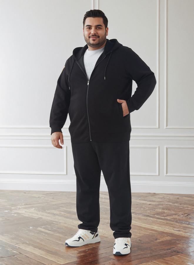 سبلاش فيڤ هودي رجالي مقاس كبير بجيوب الكنغر بقصة عادية - Image 2