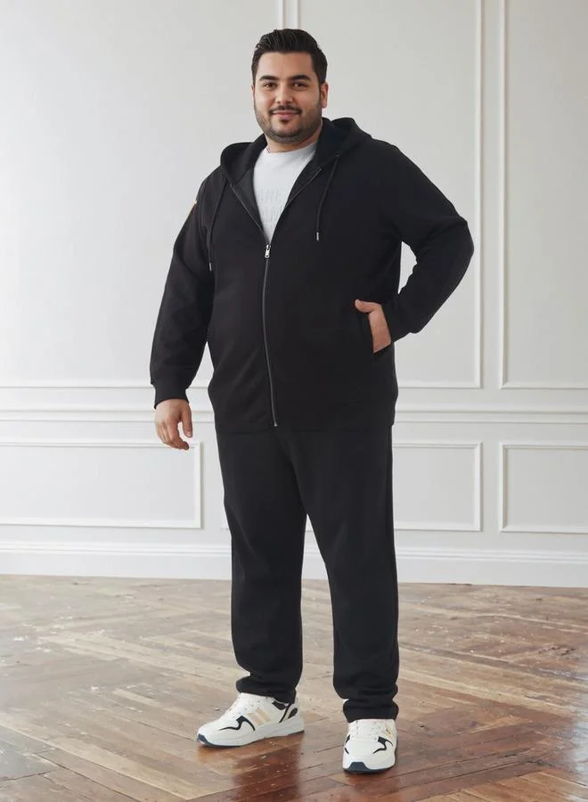 Maxim Men Plus Size Regular Fit Hoodie