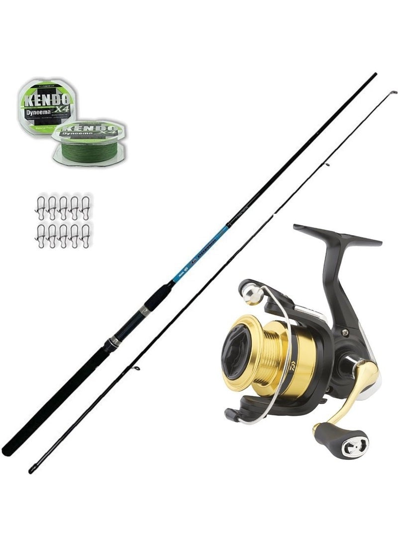 Daiwa - Rs 4000 - Okuma G-Power 240CM 15-40GR Spin Fishing Rod Set - Image 1
