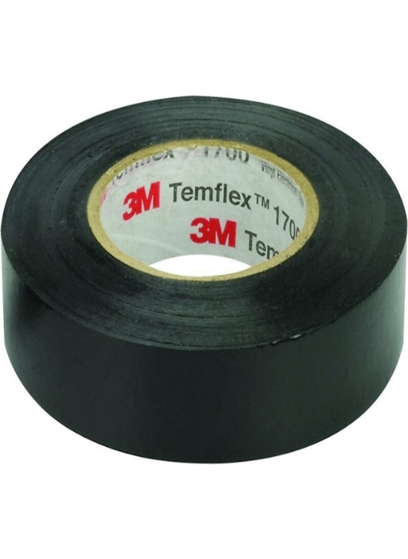 3M ™ Temflex™ 1300e Electrical Insulation Tape, Black - Pack of 10 (18mm x 9.5m)  - Image 3