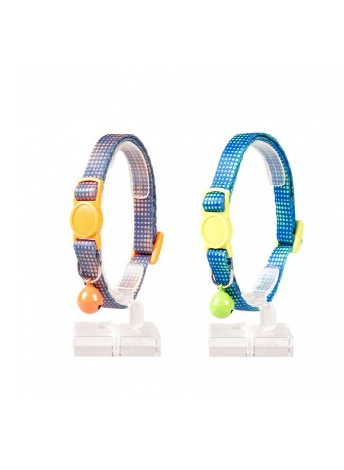 Cat Collar Nylon Mixed Colors 20 - 30cm / 10mm