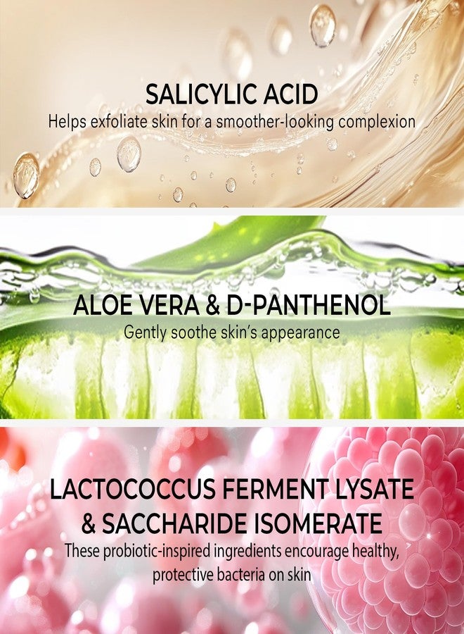 COSMEDIX Clarify Salicylic Acid Foaming Face Wash for Women & Men - Exfoliating Facial Cleanser for Sensitive & Blemish-Prone Skin - Gentle Facewash with Aloe Vera for Glowing Skin, Gluten Free - Image 3