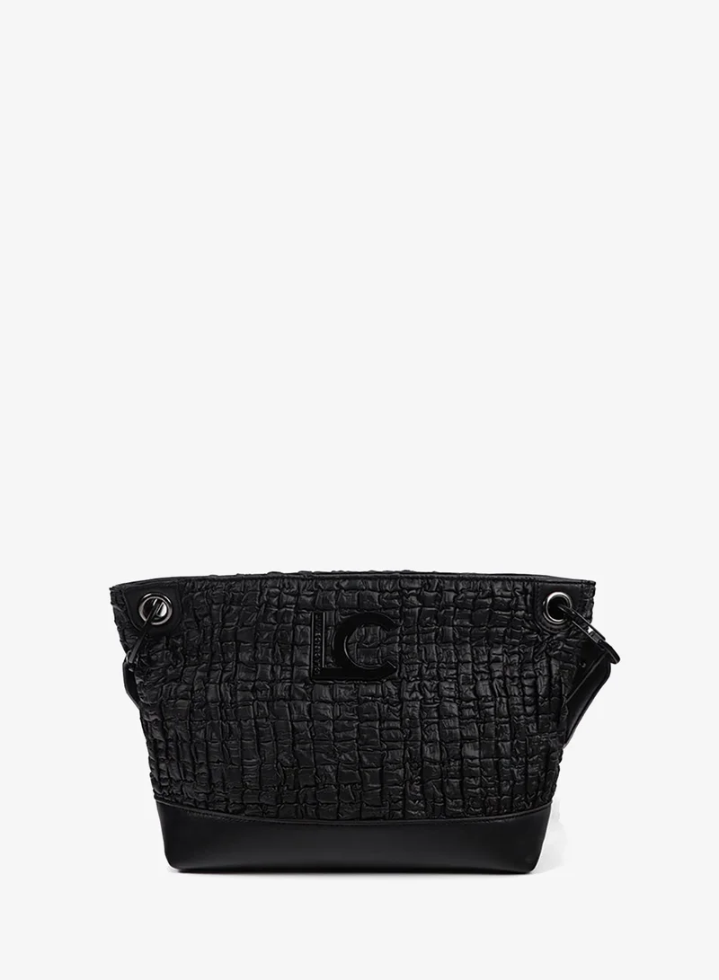 لولا كساديمونت Ruched Faux Leather Crossbody