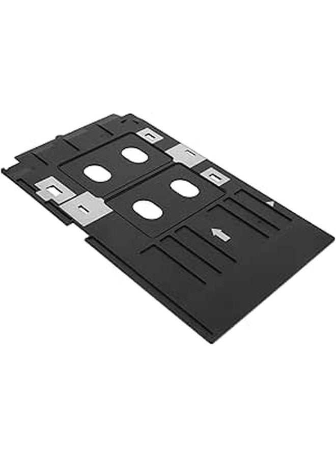 Black PVC Card Printer Tray For L805 ID Card Printer Supplies Accessories - Image 1