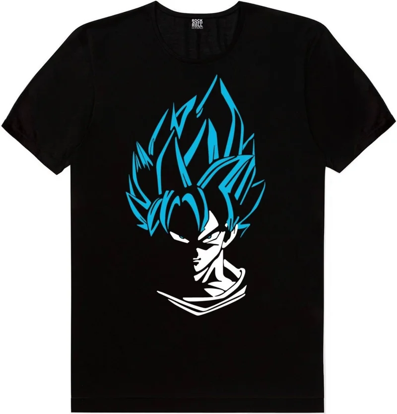 روك اند رول Blue Haired Hero, Always Anime Woman 2 Pack Eco Pack T-Shirt