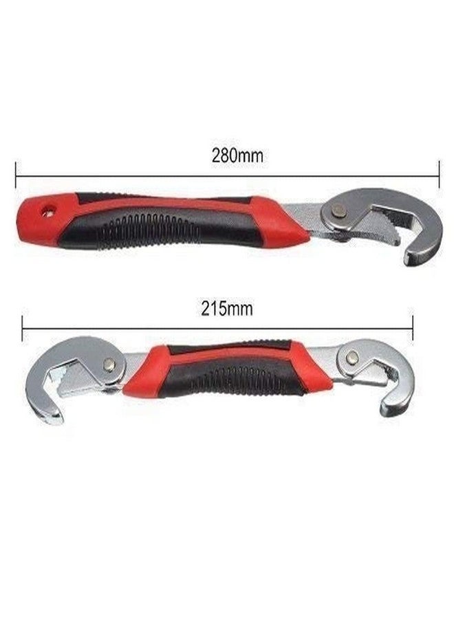 FORUG Stainless Steel Socket Adjustable Universal Multi Function Wrench Spanner Set Tools 9mm to 32mm Works, Hand Tools (Set of 2 Piece) - Image 5