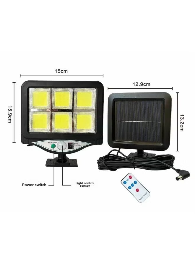 Solar Integrated Street Lamp Outdoor Garden Lamp Lighting Human Body Induction Wall Lamp Outdoor Lamp Solar Outdoor Lamp