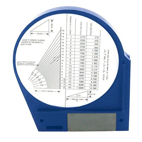 HANUMEX Inclinometer Protractor Tilt Level Meter Angle Finder Clinometer with Magnetic Base (100 mm) - Image 4