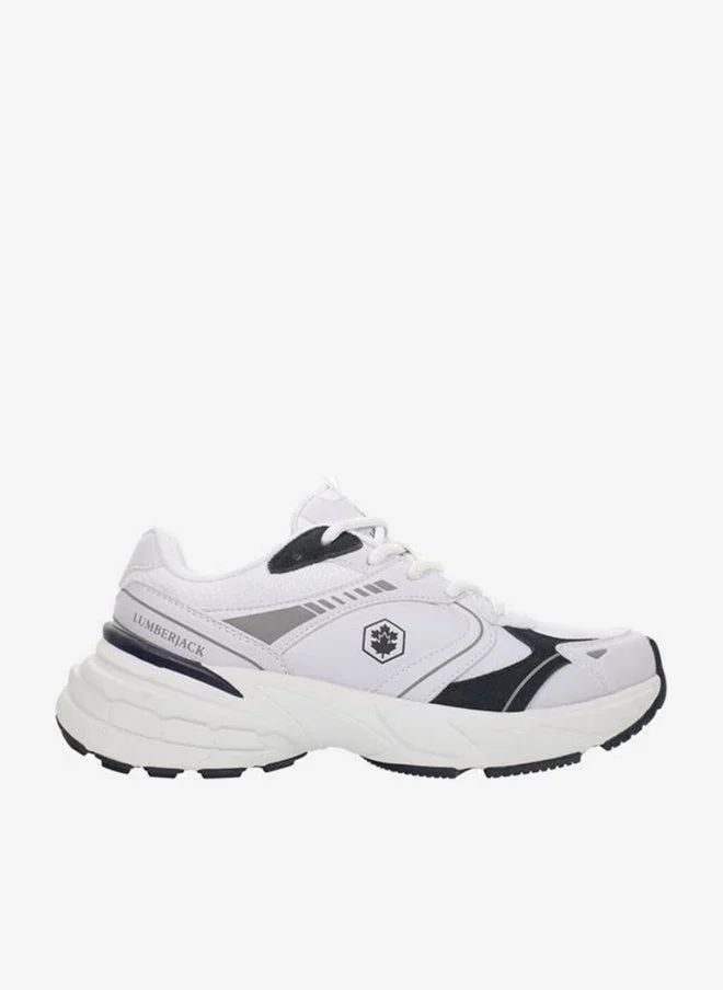 LUMBERJACK Women MONEY Panelled Lace-Up Sneakers