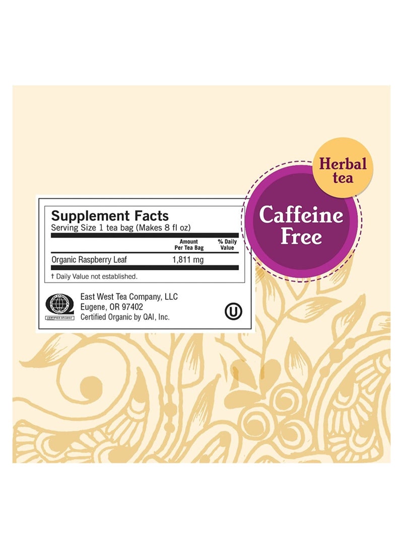 YOGI Raspberry Leaf Caffeine Free 16 Tea Bags - 29 g  - Image 2
