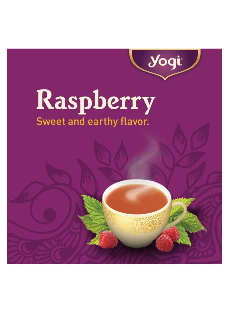 YOGI Raspberry Leaf Caffeine Free 16 Tea Bags - 29 g  - Image 4