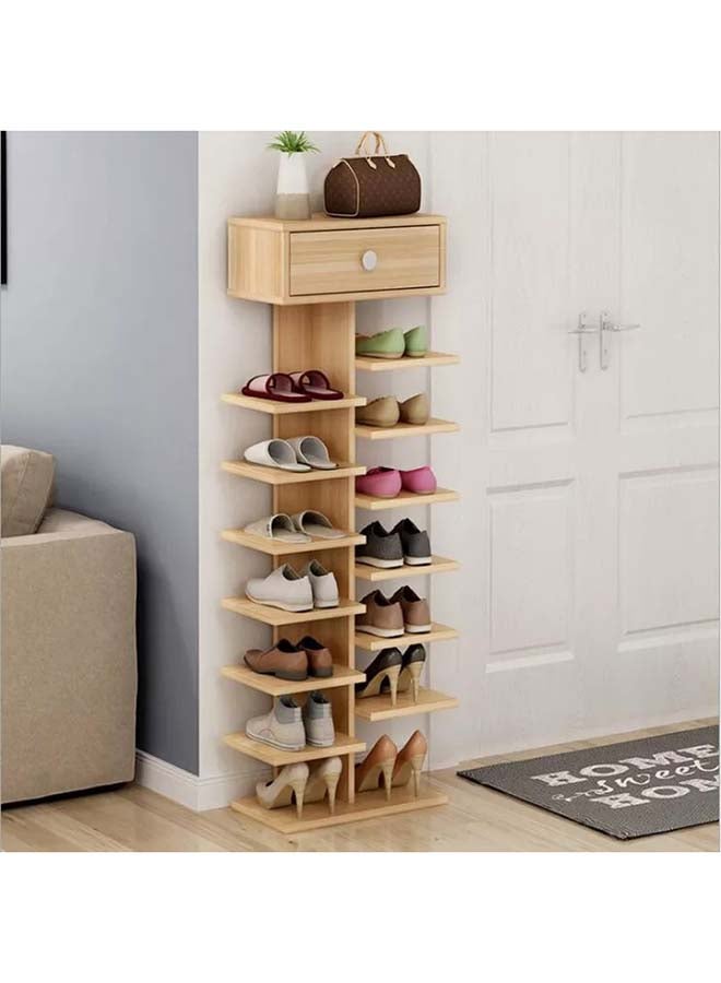 فرنتشر فاكتوري تخزين الأحذية الخشبية M0201 - Image 2