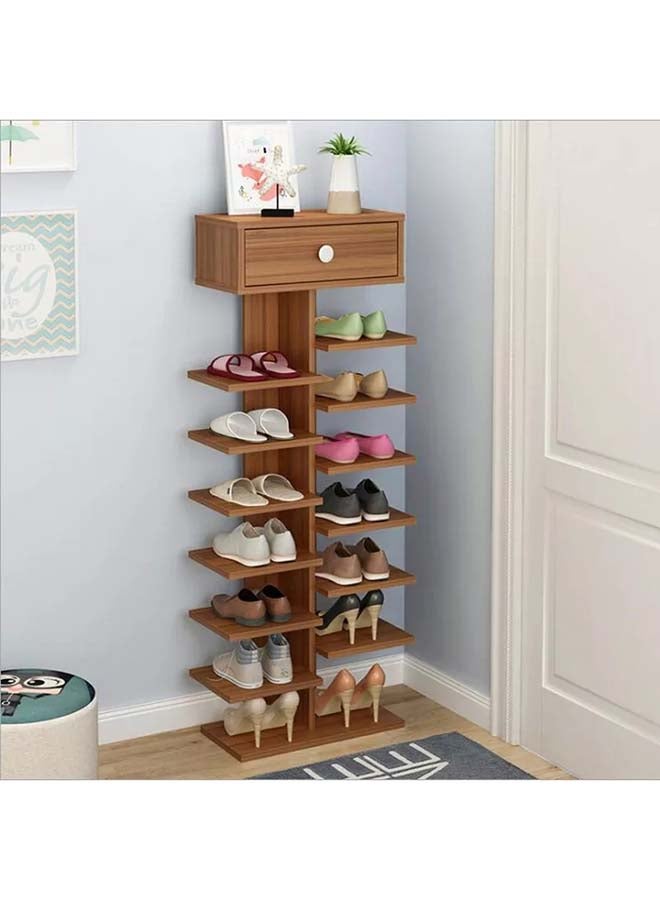 فرنتشر فاكتوري تخزين الأحذية الخشبية M0201 - Image 3